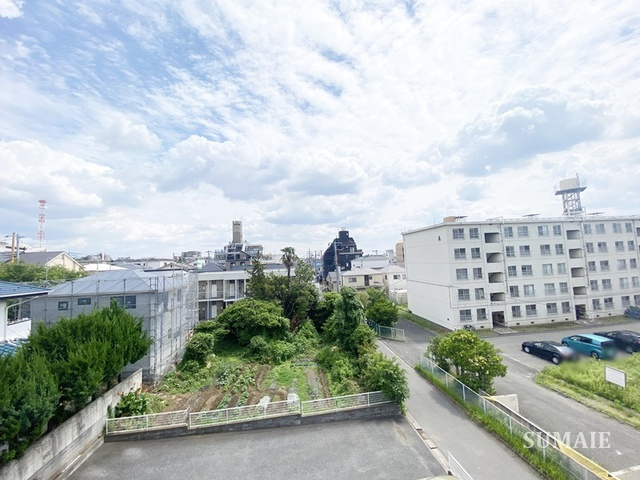 ピュアコート　参番館の展望|3階からの景色です！