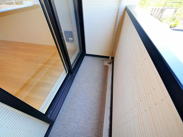 レジデンス　マドカのバルコニー|開放的で明るい空間を演出してくれるバルコニーです