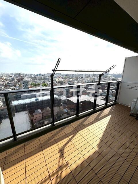 シティテラス川崎鈴木町グランドシーズンズのバルコニー