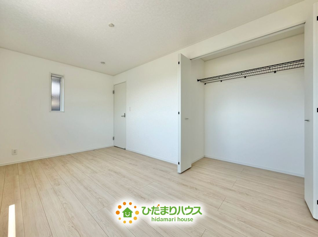 白岡市篠津第7　新築一戸建て　クレイドルガーデンの収納|枕だなとハンガーパイプは後付けで施工可能です！詳しくはお問い合わせ下さい♪