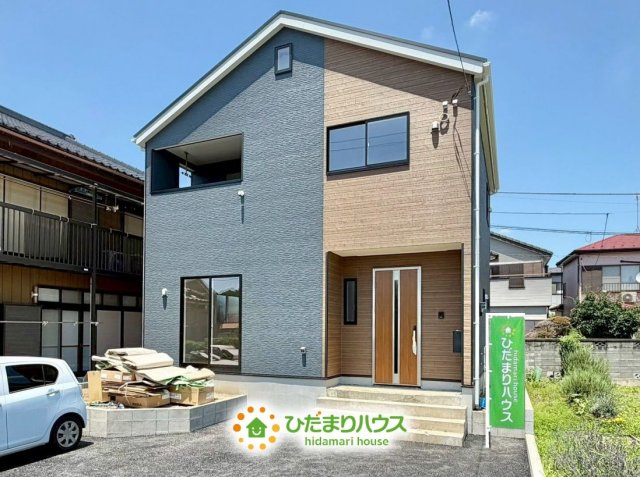 白岡市篠津第7　新築一戸建て　クレイドルガーデンの外観|防犯カメラが付いているので安心ですね！