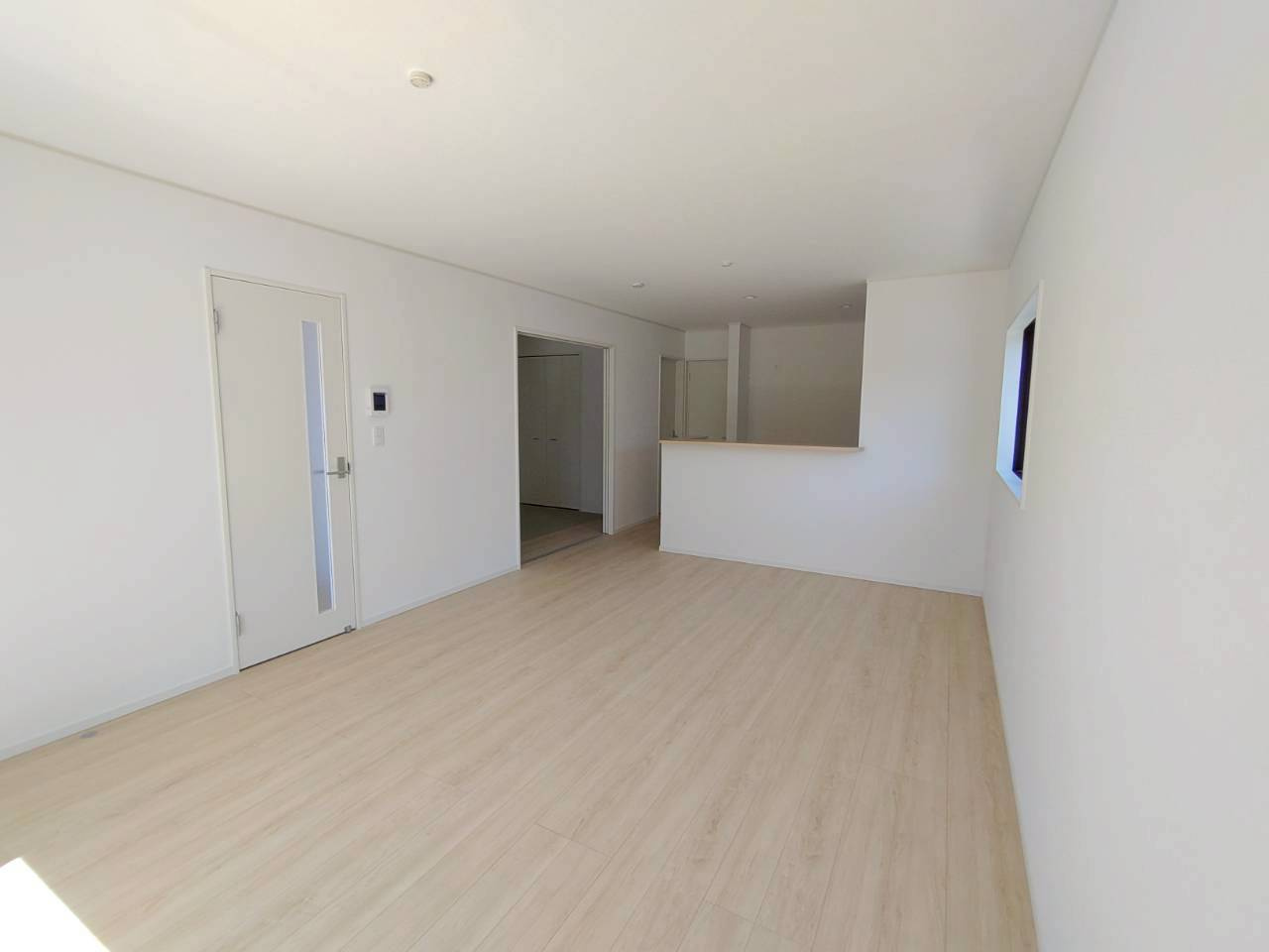 柳川市鍛冶屋町の新築一戸建の居間・リビング