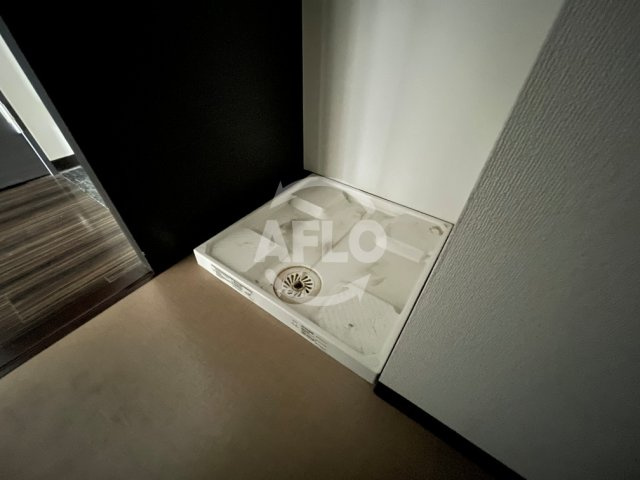 ノーザングレイスの洗面所|ノーザングレイス　室内洗濯機置き場