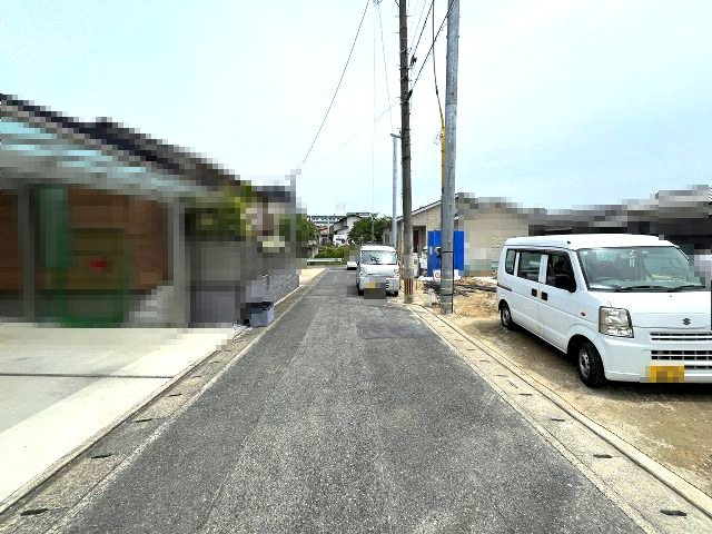 【その他】 | 福岡市城南区樋井川5丁目　A号棟（全2棟）【仲介手数料無料・0円】 | 現地写真。前面道路です。