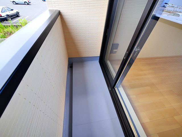 レジデンス　マドカのバルコニー|広々としたバルコニーです