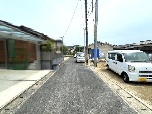 【その他】 | 福岡市城南区樋井川5丁目　B号棟（全2棟）【仲介手数料無料・0円】 | 現地写真。前面道路です。