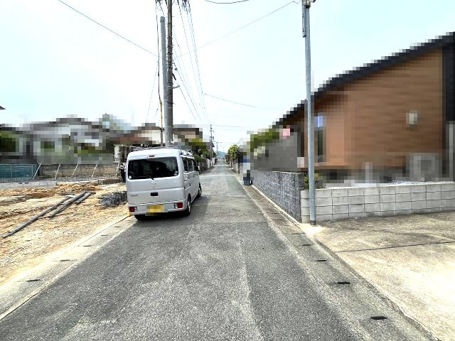 【その他】 | 福岡市城南区樋井川5丁目　B号棟（全2棟）【仲介手数料無料・0円】 | 現地写真。前面道路です。