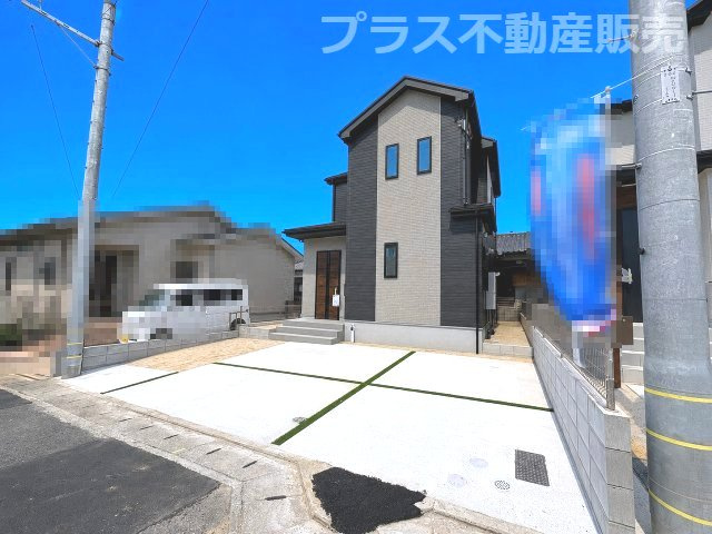 【外観】 | 福岡市城南区樋井川5丁目　B号棟（全2棟）【仲介手数料無料・0円】 | 現地写真。同じ物件を見るなら、プラス不動産販売にお任せ下さい。