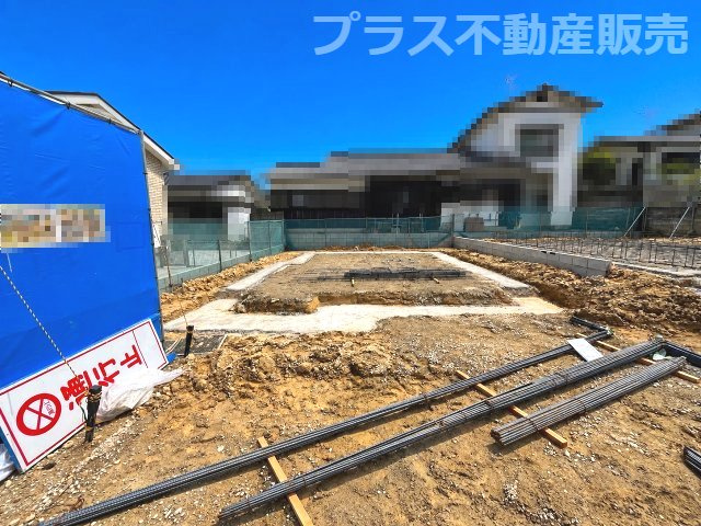 【外観】 | 福岡市城南区樋井川5丁目　B号棟（全2棟）【仲介手数料無料・0円】 | 現地写真。プラス不動産販売なら、現場の全ての棟をまとめてご見学頂けます。