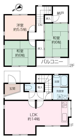 【賃 貸 中】ルームシェアに最適な汐入町5丁目中古戸建の画像
