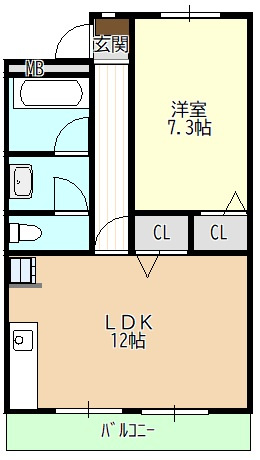 臼井ビルの間取り