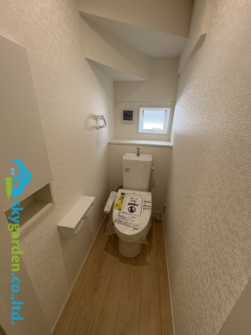 藤沢市城南第６（Ⅰ期）　新築戸建　全7棟７号棟のトイレ|トイレも気になるポイント