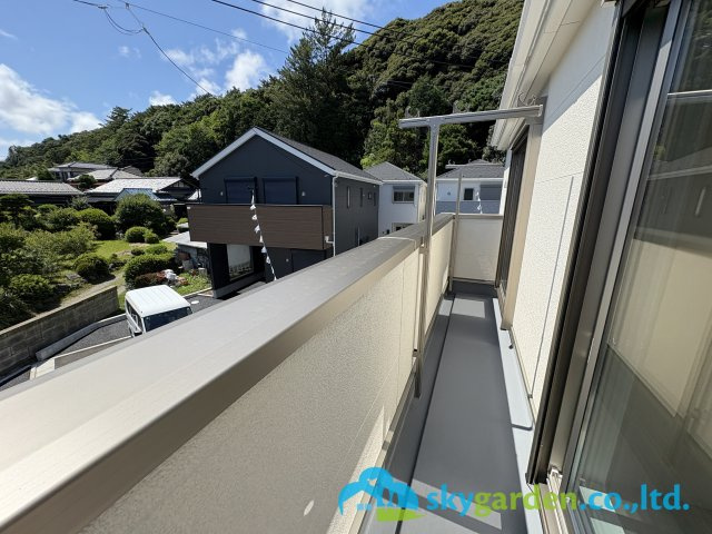 藤沢市城南第６（Ⅰ期）　新築戸建　全7棟７号棟のバルコニー|バルコニーがあります