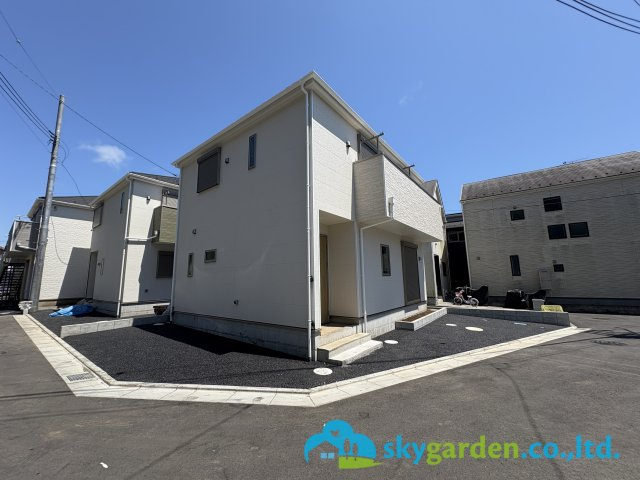 藤沢市城南第６（Ⅰ期）　新築戸建　全7棟７号棟の前面道路含む現地写真|前面道路含む現地写真です