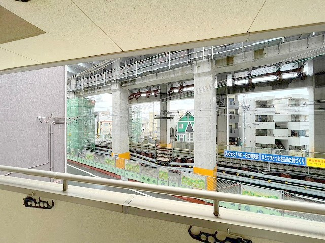 下新庄二番館の展望