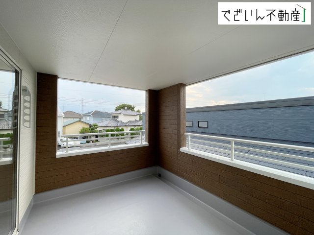 【バルコニー】 | Livele Garden.S熊谷市肥塚第3　新築住宅 | ≪3号棟≫
現地(2026年8月撮影)