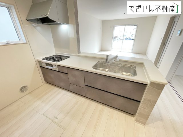 【キッチン】 | Livele Garden.S熊谷市肥塚第3　新築住宅 | ≪3号棟≫
現地(2026年8月撮影)
