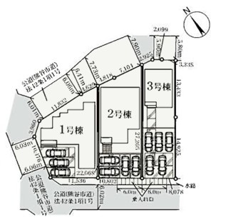 【区画図】 | Livele Garden.S熊谷市肥塚第3　新築住宅