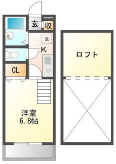【間取り】 | コア・フォーレストタウンⅡ