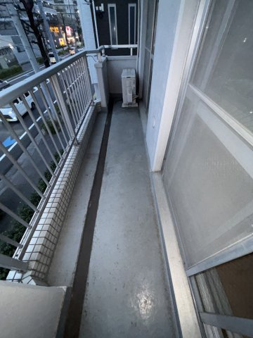 第１マンションコスモのバルコニー