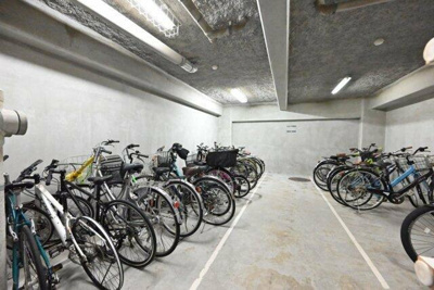 【駐車場】 | スカイコート日本橋浜町 | 駐輪場 