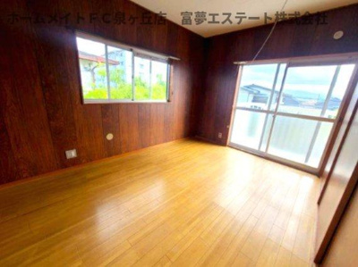 【洋室】 | 堺市南区槇塚台戸建 | ２階 6帖洋室（和室のとなり）