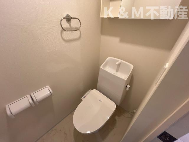 グリーンビレッジⅦのトイレ|シンプルで使いやすいトイレです