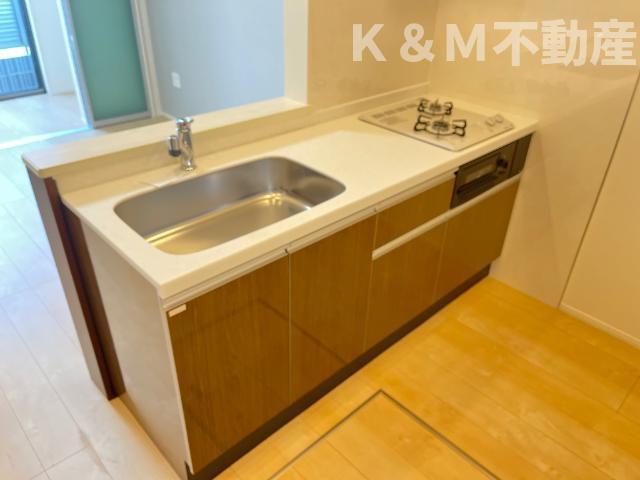 グリーンビレッジⅦのキッチン|使いやすいキッチンです