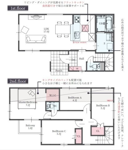 【間取り】 | 加古川市平岡町10期新在家（全1棟）新築 | 4LDKです。