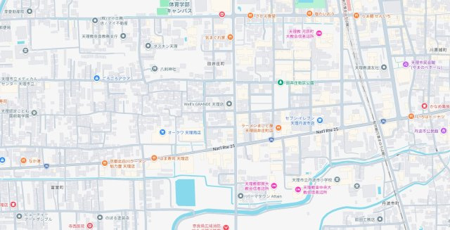 ●29(土)30(日)現地説明会！　天理市川原城町　限定1邸の地図