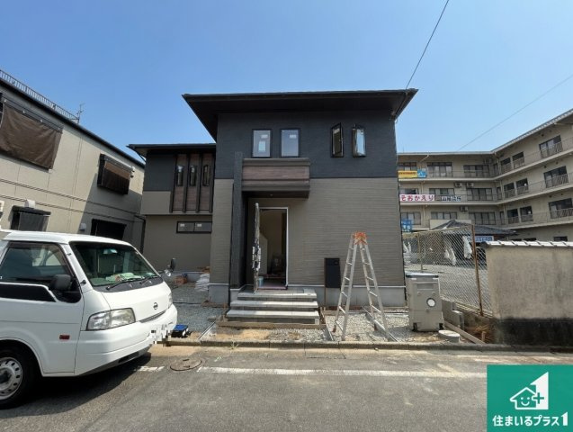 ●29(土)30(日)現地説明会！　天理市川原城町　限定1邸の外観|建築中ですが現地を見ると分かる事もございますので、ぜひ一度現地をご覧ください。