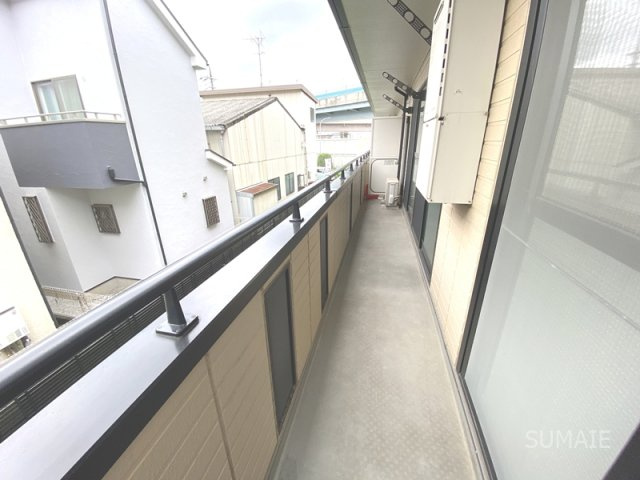 ドエル本町のバルコニー|広めバルコニー☆彡