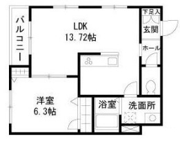 【間取り】 | ベルジュ多摩 | 間取りです。