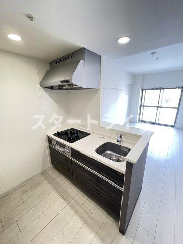 大阪市淀川区宮原１丁目の賃貸マンションのキッチン