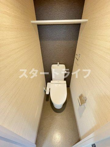 大阪市淀川区宮原１丁目の賃貸マンションのトイレ