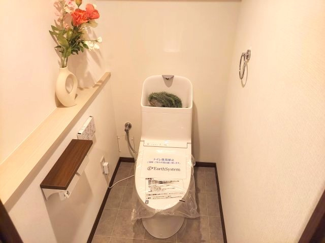 宝塚ガーデンハウスのトイレ|温水洗浄便座付き