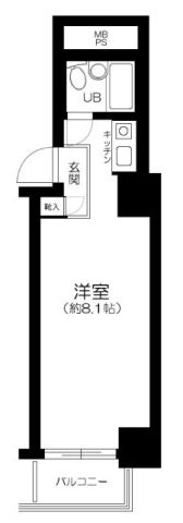 ダイアパレス上野の間取り|間取りです。
