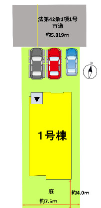 仲介手〇料不要　よかタウンBloom東区昭和町２期【桜木小・桜木中】の区画図