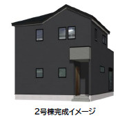 仲介手〇料不要　よかタウンFor.M_Iseries東区下江津1丁目１期【画図小・湖東中】の外観パース|外観パースです