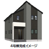 仲介手〇料不要　よかタウンFor.M_Iseries東区下江津1丁目１期【画図小・湖東中】の外観パース|外観パースです