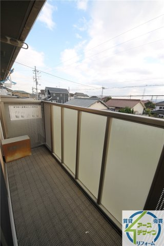 コンフォート小山Bのバルコニー|※類似写真