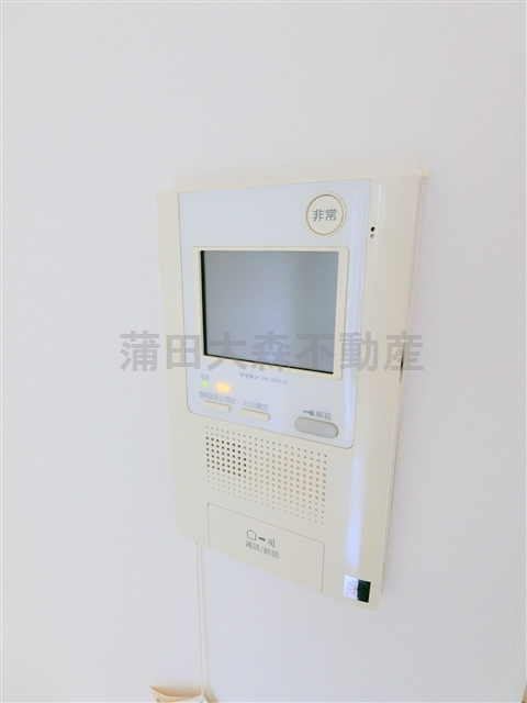 プラウドフラット蒲田Ⅱの設備|TVモニター付オートロック