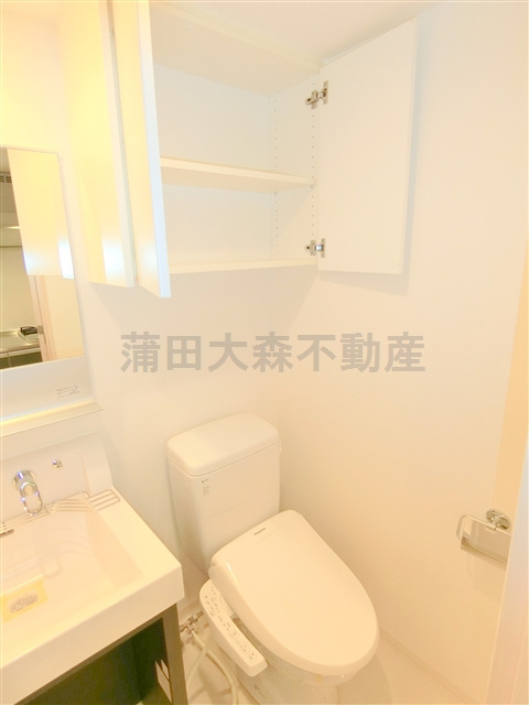 プラウドフラット蒲田Ⅱのトイレ|温水暖房便座付きトイレ　