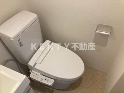 【トイレ】 | アイルカナーレ品川南 | ゆったりとした空間のトイレです