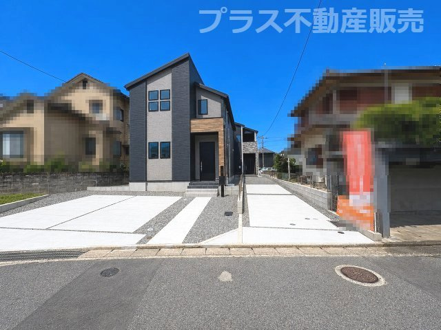 【外観】 | 福岡市城南区東油山1丁目1期　2号棟（全2棟）【仲介手数料無料・0円】 | 現地写真。同じ物件を見るなら、プラス不動産販売にお任せ下さい。