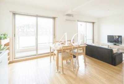 【居間・リビング】 | アルテーヌ新横浜 | 洋室のお部屋です。（家具家電小物は付きません）