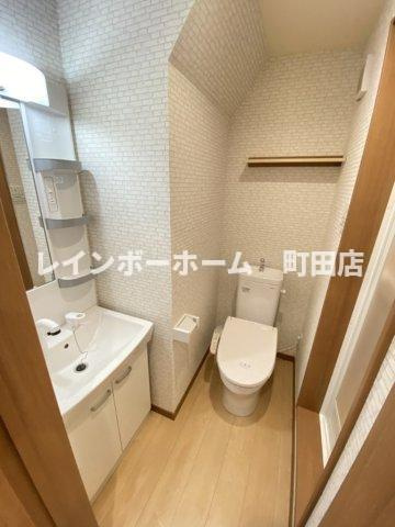サザンコート相模大野※初期費用分割後払いサービス利用可能物件のトイレ