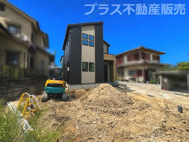 【外観】 | 福岡市城南区東油山1丁目1期　1号棟（全2棟）【仲介手数料無料・0円】 | プラス不動産販売なら、現場の全ての棟をまとめてご見学頂けます。