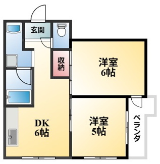 【間取り】 | エーデル緑地