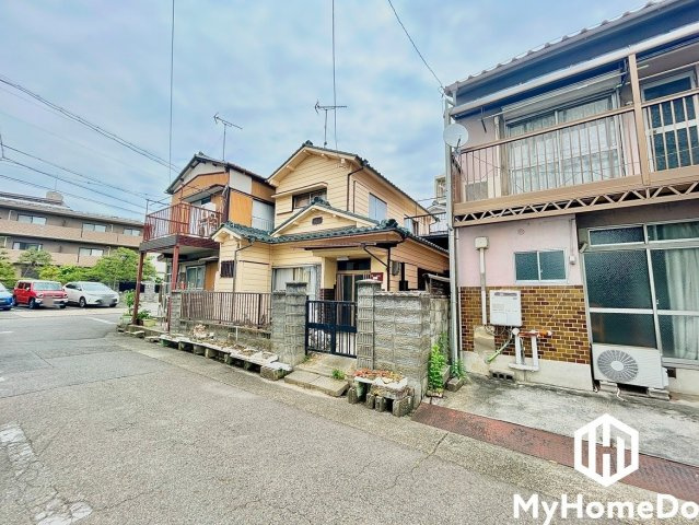 北区山田2期の前面道路含む現地写真